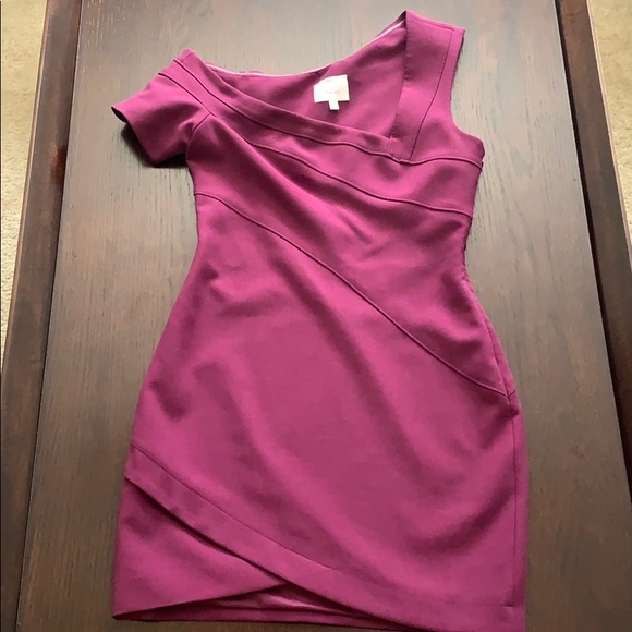 Cinq a Sept Berry Coralisa Dress - Picture 6 of 9